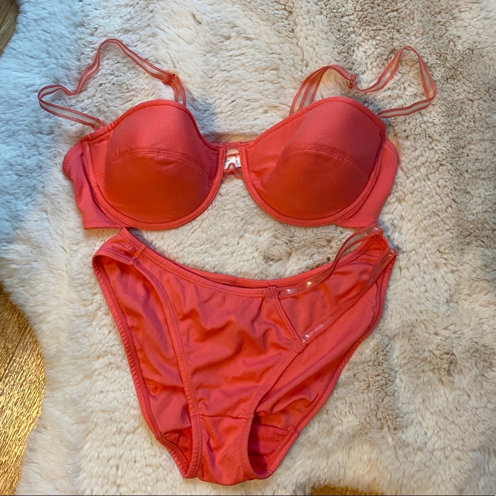 Pink/Peach Swimsuit
